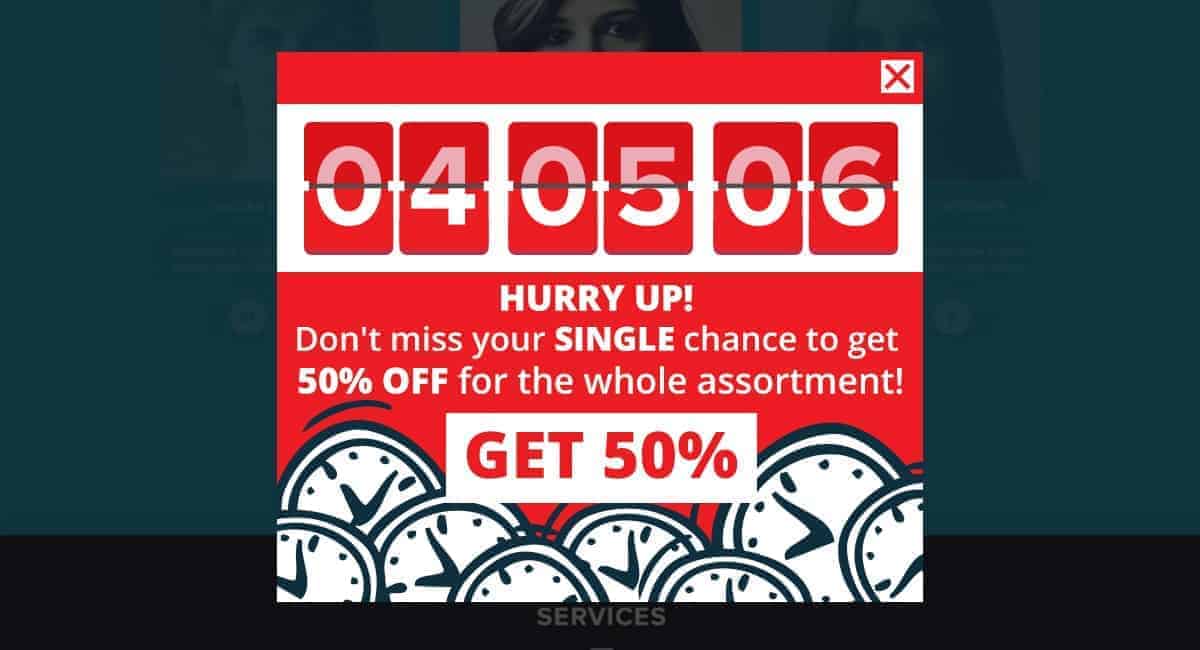 Countdown Popup Psychology