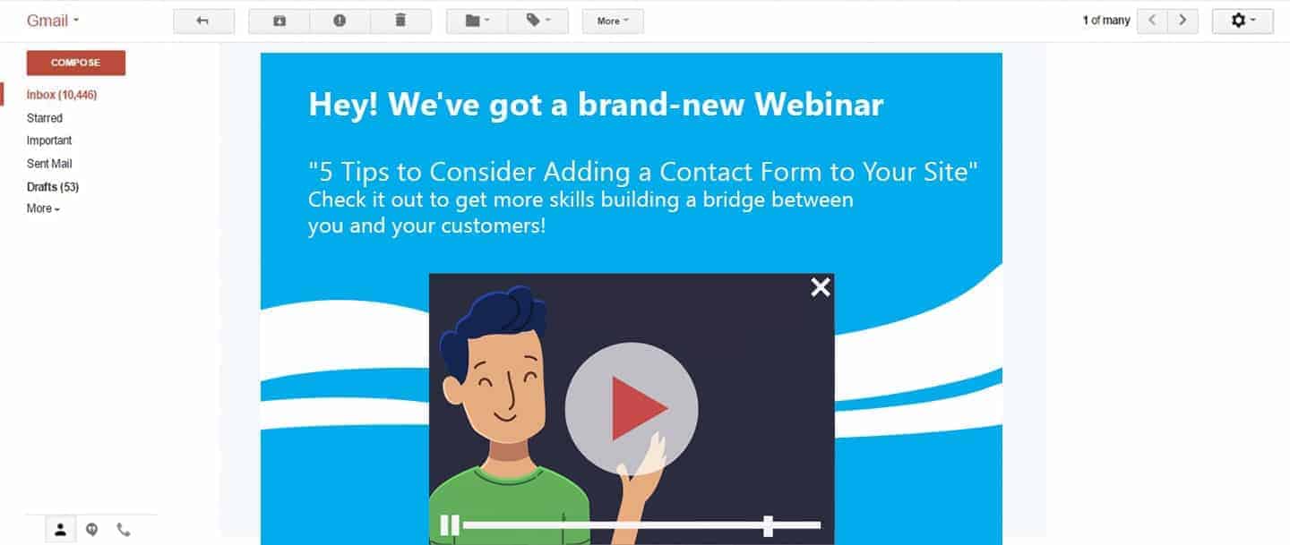 Ad email webinar