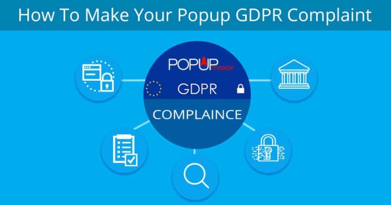 GDPR Compliant Forms Step-By-Step Guide | Popup Maker