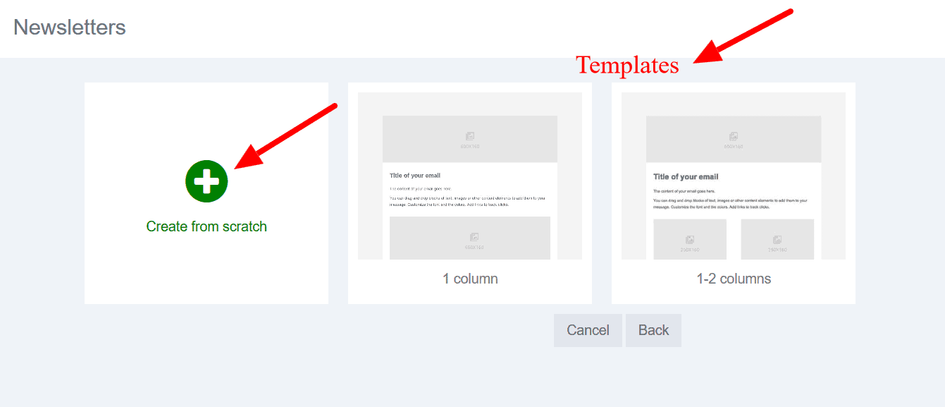 popup maker newsletter tool templates
