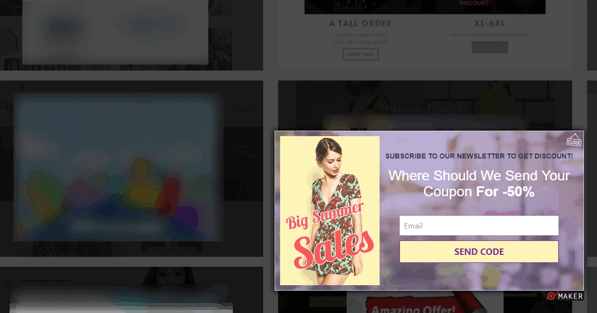 Popup Maker Coupon popup 2