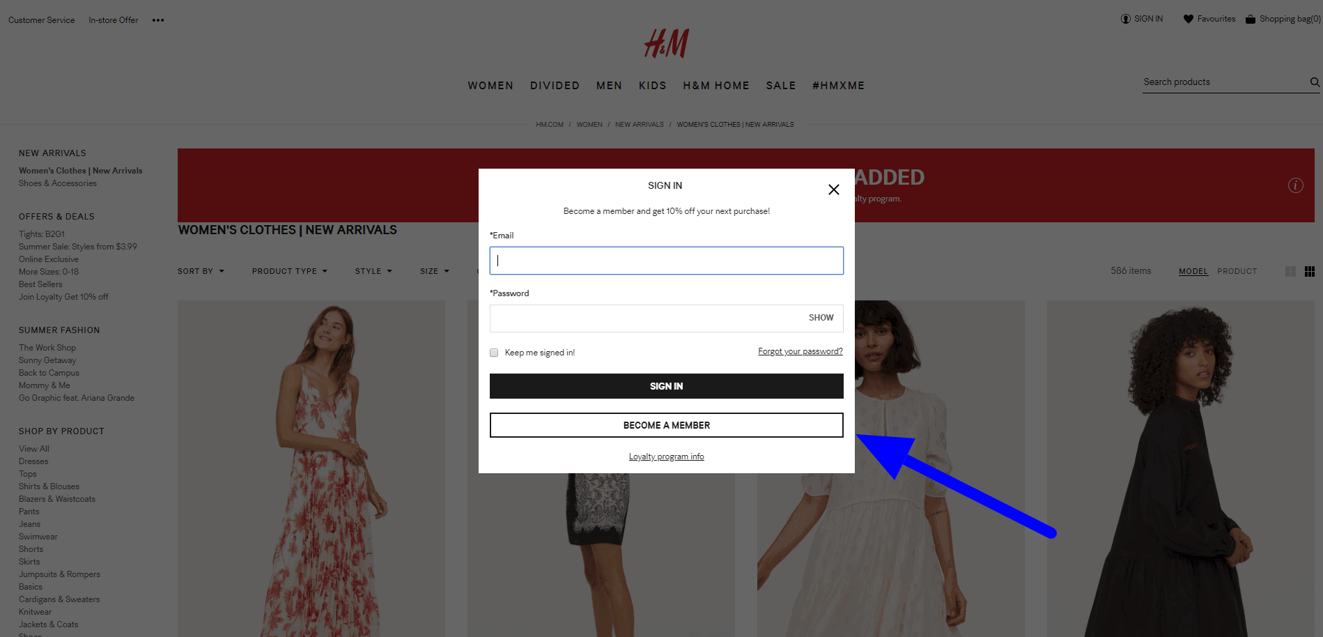 H & M