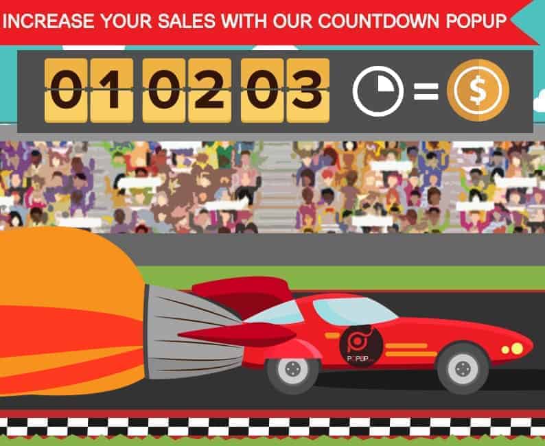 popup countdown