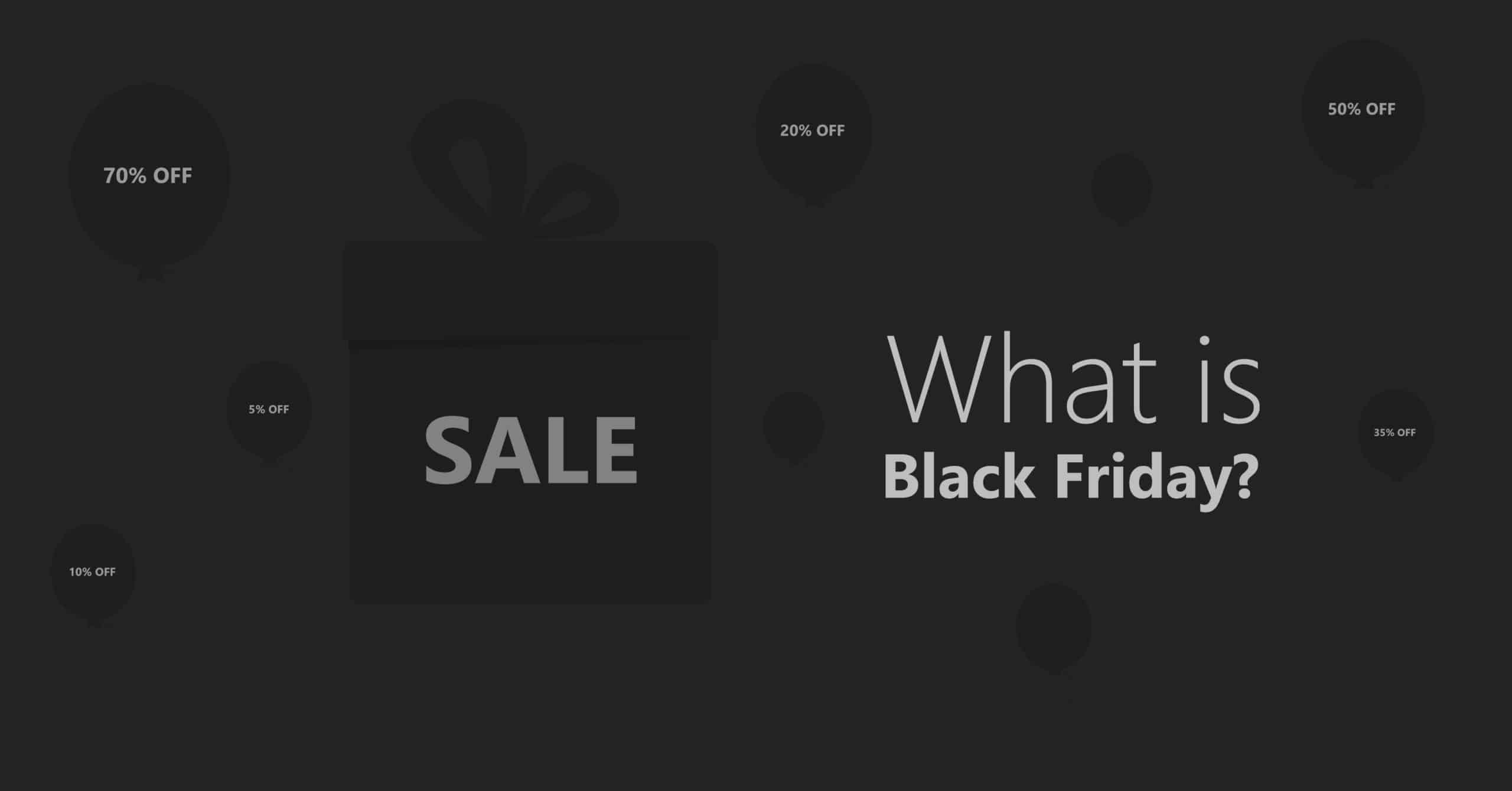 What is Black Friday banner
